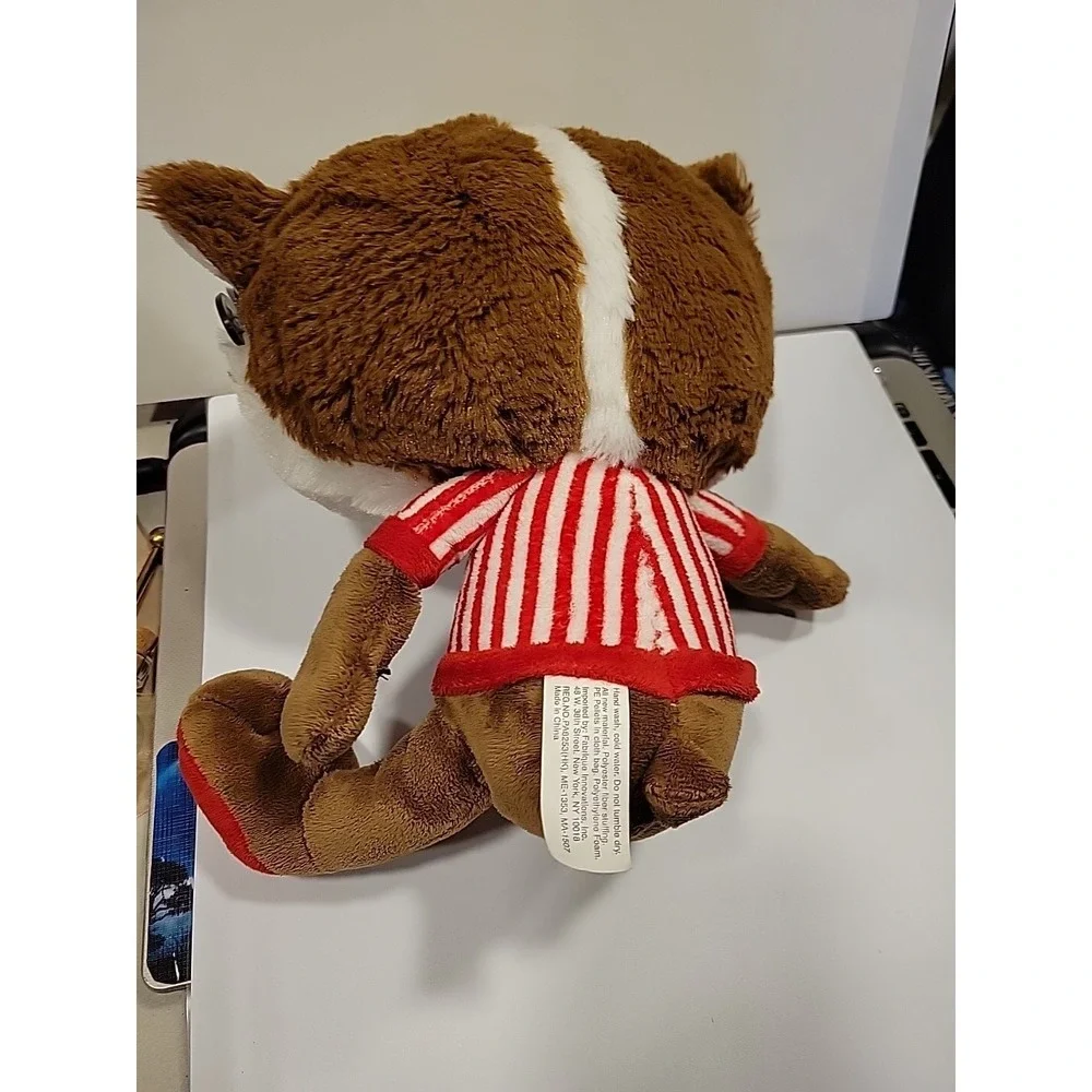 TEAM NERDS STUDY BUDDY UNIV OF WISCONSIN‎ PLUSH BUCKY BADGER 2011